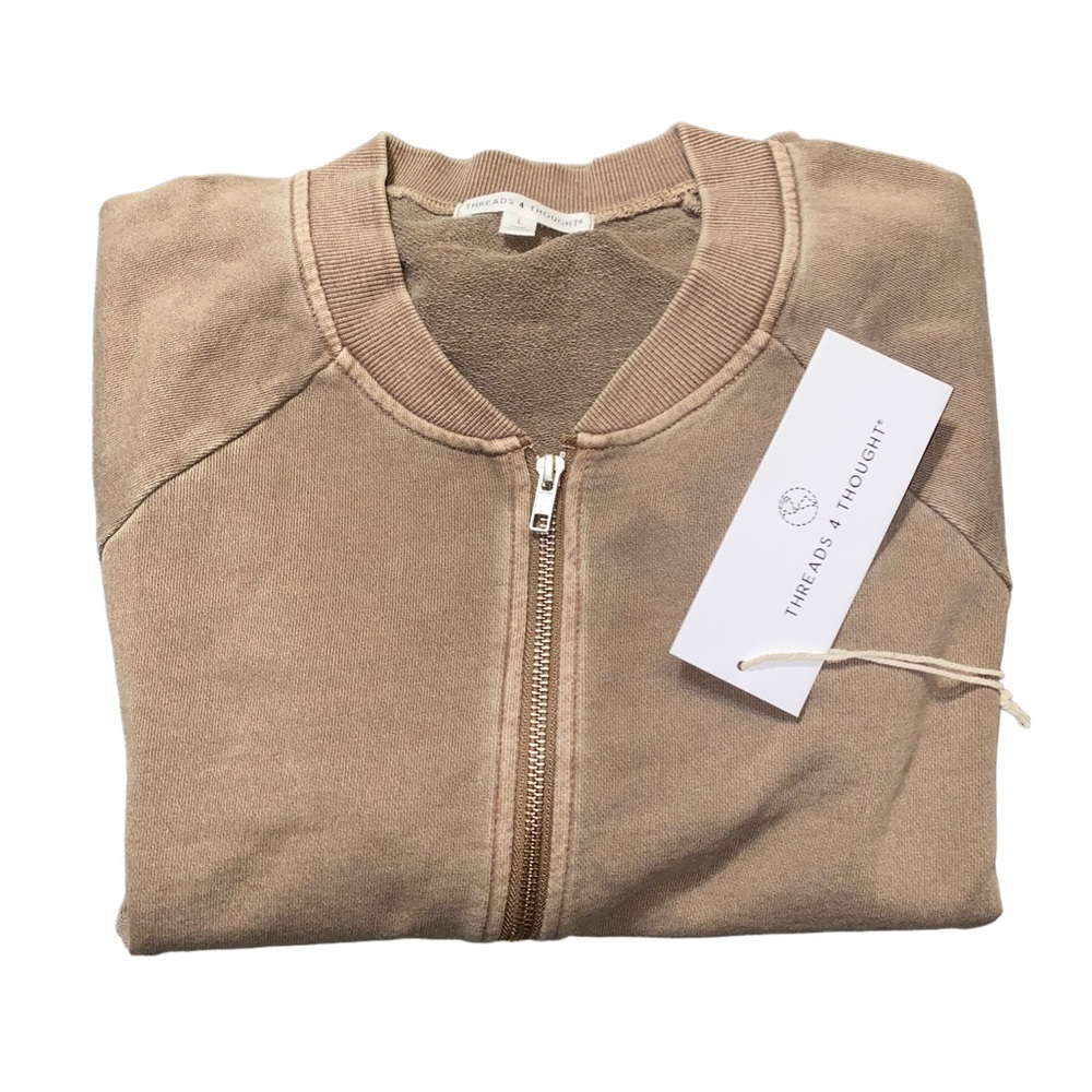 New Women’s Threads 4 Thought Gerry Bomber Size Large